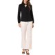 thumbnail image 2 of Blusa de cuello choker para mujer Inspire Chic de manga larga con cuello vuelto, camisa de trabajo, color negro, 2 of 7
