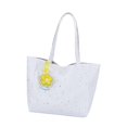 thumbnail image 2 of Bolso tote para mujer, ligero, ideal como regalo, bolso de mano grande y moderno para los artículos esenciales de vacaciones. Blanco, 2 of 8