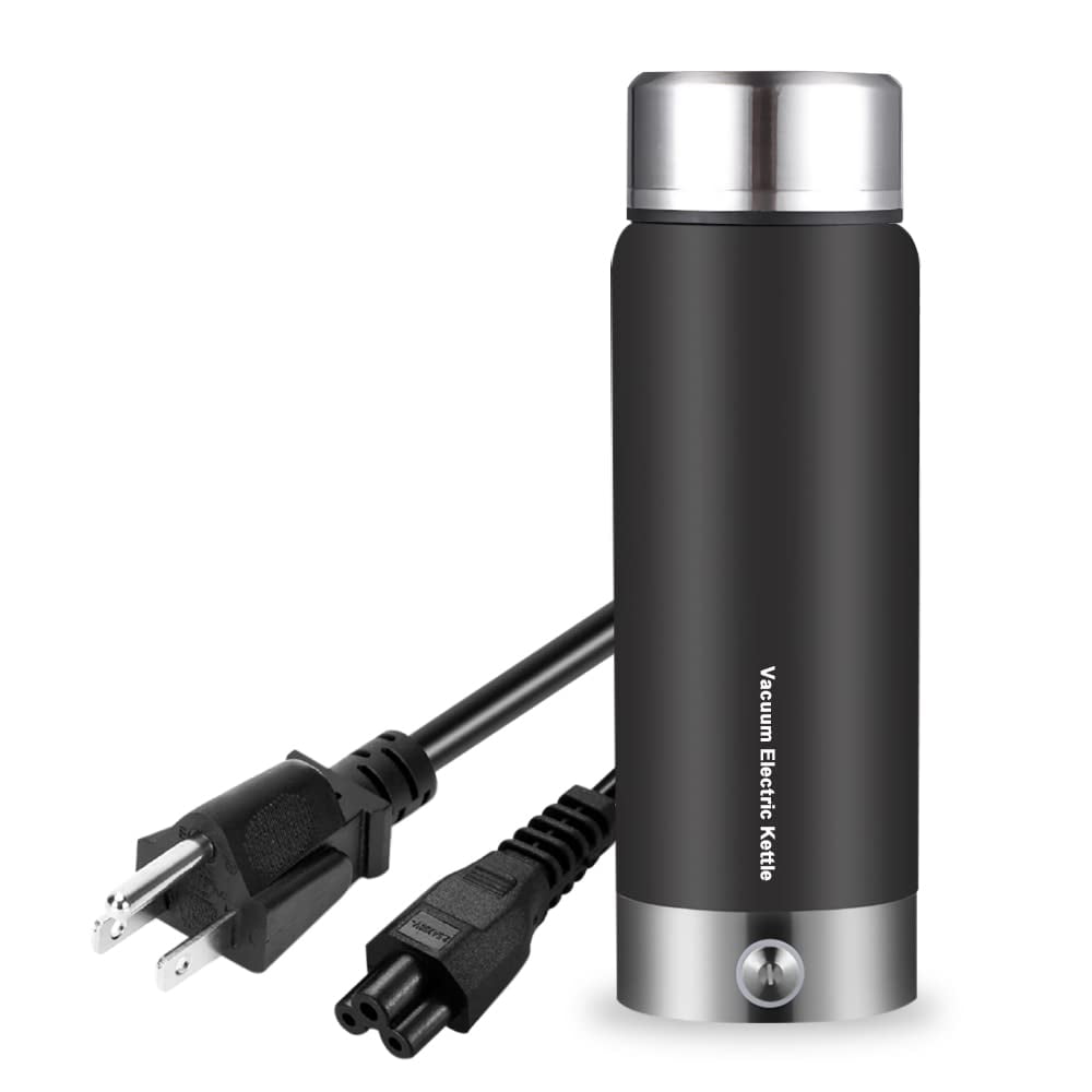 Vacuum Travel Electric Kettle, Portable Mini Heating Cup, Longlasting