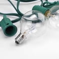 thumbnail image 4 of String Lights SUNSGNE G40, 7,6 m, 27 bombillas, 110 V, cable verde, 4 of 7