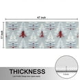 thumbnail image 5 of Kitchen Rugs Sets Of 2,Light Blue Christmas Tree Pattern Anti Fatigue Kitchen Mat Rugs Non Slip Washable,Decorative Kitchen Floor Mats for Kitchen,Sink,Laundry,17"X47", 5 of 5