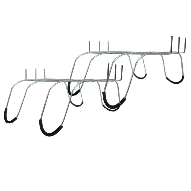 13" inch Gravestone Saddles Floral Cemetery Headstone, Memorial Spray Saddle Silver Metal with