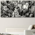 thumbnail image 2 of wall26 Canvas Print Wall Art Set Black &amp; White Aerial View of New York City Architecture &amp; Maps Building Realism Global Relax/Calm for Living Room, Bedroom, Office - 16"x24"x3 Panel, 2 of 5