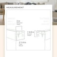 thumbnail image 6 of Chicology Thermal Cordless Magnetic Roman Shades, 6 of 7