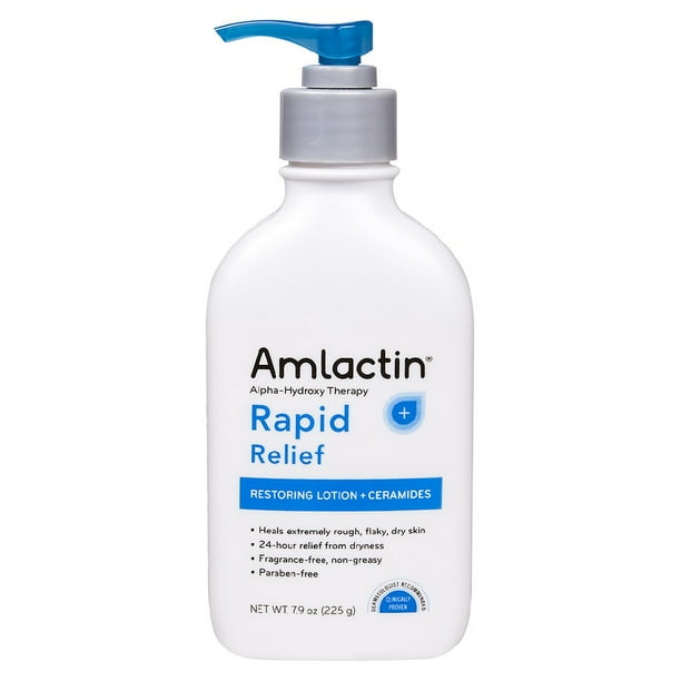 Amlactin Rapid Relief Restoring Body Lotion w/ Ceramides, Moisturizing