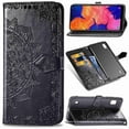 thumbnail image 3 of Dteck Magnetic Shock-Proof Premium PU leather wallet Case with Kickstand and Flip Cover For Samsung Galaxy A10 / M10 SM-M105, Black, 3 of 3