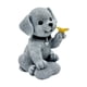 thumbnail image 1 of Estatua de perro con energía solar, estatua de jardín para perros, decoración de jardín al aire libre con luces solares, estatua de perro con energía, 1 of 9