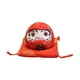 thumbnail image 3 of Alcancía Daruma de cerámica, alcancía coleccionable, adorno de mesa, olla de ahorro rojo, 3 of 8