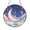 Acrylic 3.5 Inch, variant on Starry Sky Crescent Moon Stained Glass Window Hanging – Decorative Art