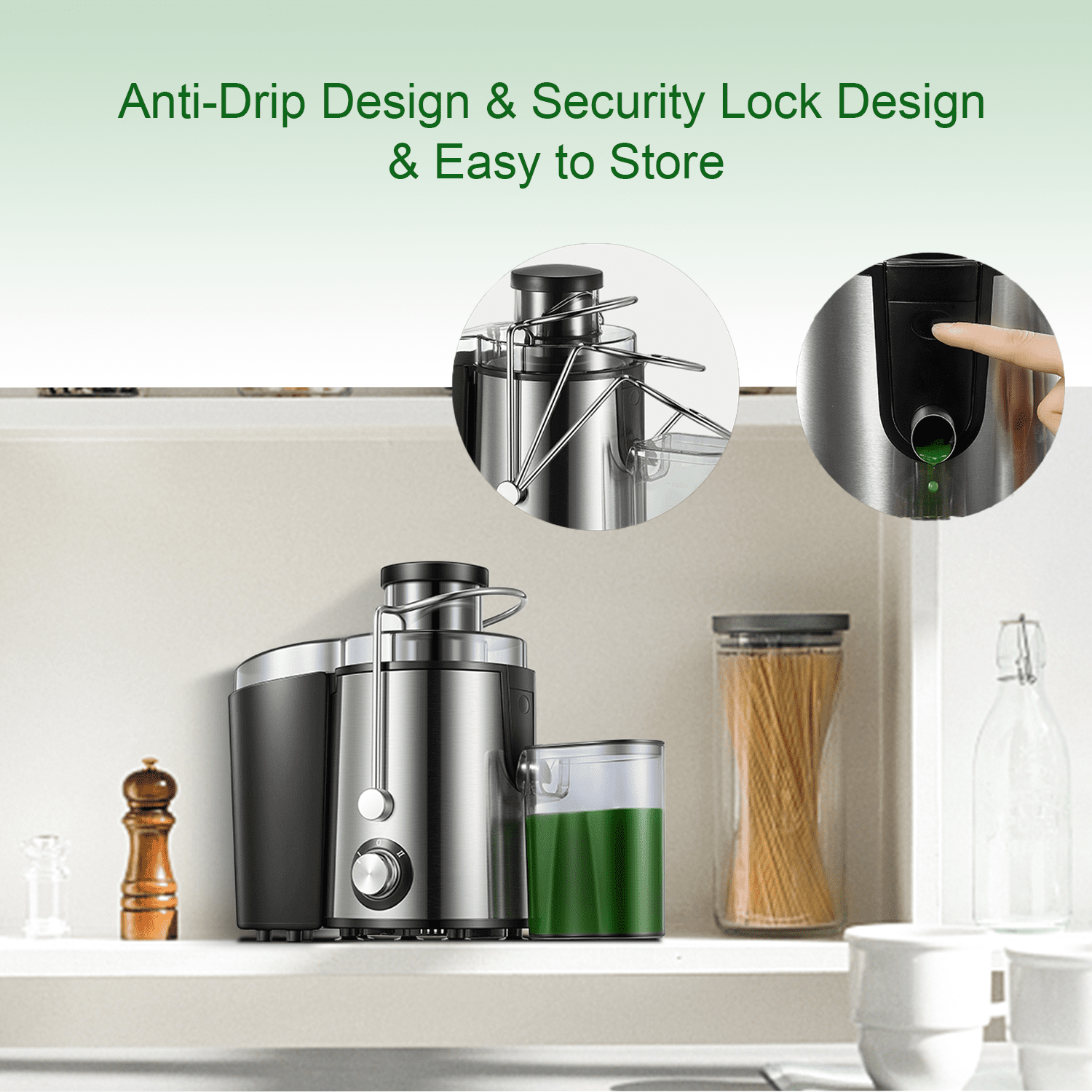 Free Shipping! Juicer, Upgraded Juicer Machine for Fruits