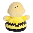 thumbnail image 4 of Aurora - Mini Multicolor Peanuts - Palm Pals 5" Charlie Brown - Adorable Stuffed Animal, 4 of 5