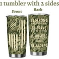 thumbnail image 3 of Gifts for Men-Veteran Gift For Men-40th, 50th, 70th, 80th Birthday Gifts for Men- 20 OZ Vacuum Insulated Stainless Steel Tumbler Men Christmas Gifts, 3 of 5