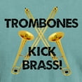 thumbnail image 3 of CafePress - Trombones Kick Brass T Shirt - Mens Comfort Colors Shirt, 3 of 5