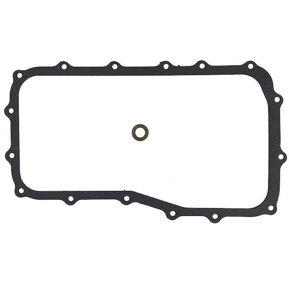 Lower Oil Pan Gasket Set - Compatible with 2007 - 2011 Jeep Wrangler 3.8L V6 2008 2009 2010