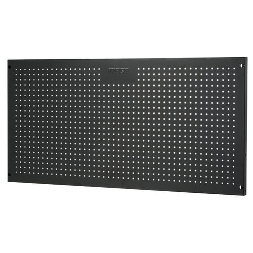 18Gauge Steel Pegboard, 24 x 48 Inches, Black