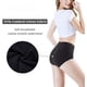 thumbnail image 3 of Ropa interior de algodón de talle alto para mujer Bragas suaves y completas para mujer Paquete de 4, negro, L Feliz Sencillez, 3 of 5