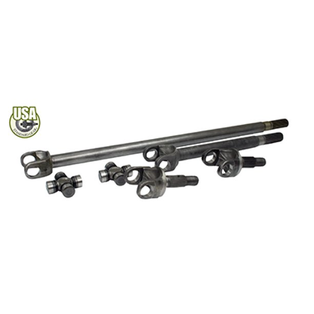 Usa Standard 4340 Chrome Moly Axle Kit For Tj Xj Yj Wj Zj Front Dana 30 27 Spline W Super Joints Walmart Com Walmart Com
