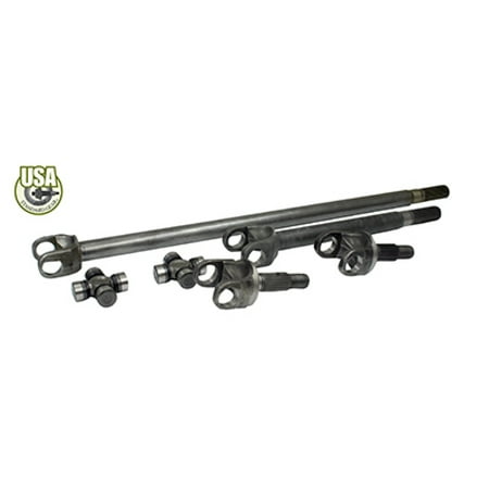 USA Standard 4340 Chrome-Moly Replacement Axle Kit For 77-91 GM Dana 60 Front / 35 (Best Dana 60 Front Axle)