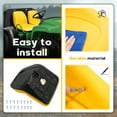 thumbnail image 5 of KOJEM High Back Seats Compatible with John Deere Gator XUV 850D 620I TX 4X2 Turf TX 4X2 4X2 HPX F735 F725 F710 GX355 GX345 Replacement for VG11696 Yellow, 5 of 9