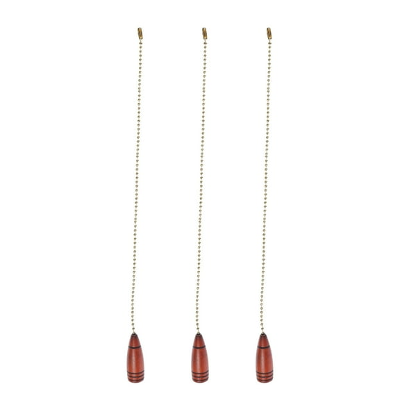 Yuan 3PCS Ceiling Fan Pull Chain Replacement Beaded Pull Chain Switch for Lighting