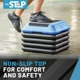 thumbnail image 5 of The Step High Step Aerobic Platform with High Step Blue Aerobic Platform and 4 Black Risers, 5 of 7
