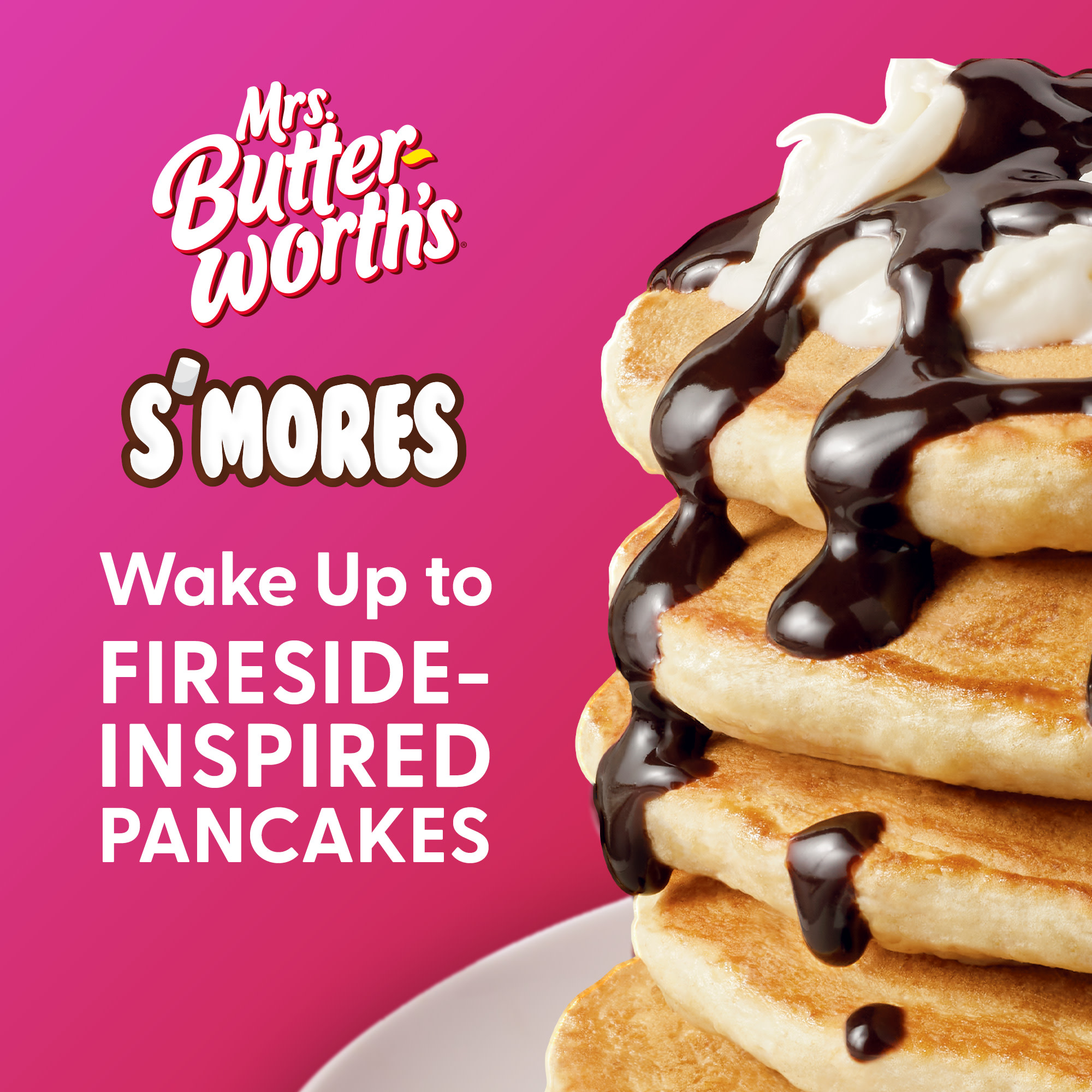 Mrs. Butterworth's Epic Smores Pancake Kit, 27 oz