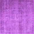thumbnail image 1 of Ahgly Company Indoor Square Persian Purple Traditional Area Rugs, 6' Square, 1 of 4