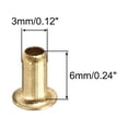 thumbnail image 2 of Remache Hueco Único Bargains, Remaches Huecos de Cobre de 3mm x 6mm para Placa de Circuito Doble Cara PCB 200 Pcs, 2 of 3