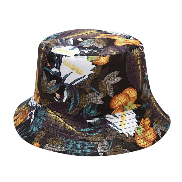 2DXuixsh Garden Hat Men Basin Sunshade Women Bucket Hat Fisherman Hat Hat  Outdoor Fashion Printing Baseball Caps Bucket Hat Bag Hats for Men Women