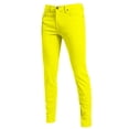 thumbnail image 1 of J. METHOD Men's Skinny Jeans Stretch Slim Fit Classic Basic Solid Casual Colored Denim Pants, 1 of 4