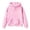 1 Pink, variant on Gyujnb Oversized Hooded Pullover with Thumb Holes and Side Slit, Casual Layering Top (Little Girls, Big Girls),11-13 Years