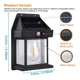 thumbnail image 4 of 2 Apliques Pared Solar: Sensor Movimiento Ip65 Exterior, 4 of 5