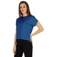 thumbnail image 4 of Inkmeso T-shirt à Épaules Tombantes et Col Rond pour Femmes, Coupe Décontractée pour l'Été, 4 of 7