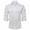 White, variant on FRSASU Men's Dress Shirts Long Sleeve Casual Button Down Shirt Solid Regular Fit formal Business Shirts White