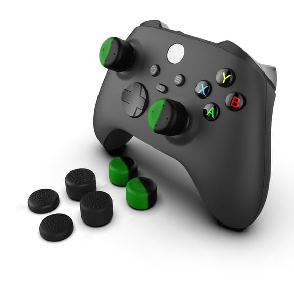 6-in-1 Anti-Slip Silicone Thumb Grip Caps for Xbox Series X/S & Xbox One Controllers - Joystick Protector Mushroom Caps, Enhanced Precision Gaming Accessory