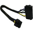 thumbnail image 4 of Adaptador de corriente principal de 24 pines a 10 pines ATX Psu Cable con funda trenzada Afortunado Sencillez, 4 of 5