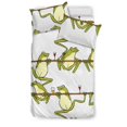 thumbnail image 1 of Juego de cama con estampado de rana borracha, 1 of 5
