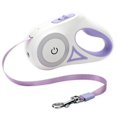 thumbnail image 1 of Retractable Dog Leash With Light,dogs Or Cat Flashlight Purple, 1 of 5