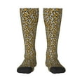 thumbnail image 2 of Lsque Leopard Printed Crew Socks Men's Women's LightWeight Thin Casual Calf Socks ,Knee High Socks,Cotton Socks, 2 of 9