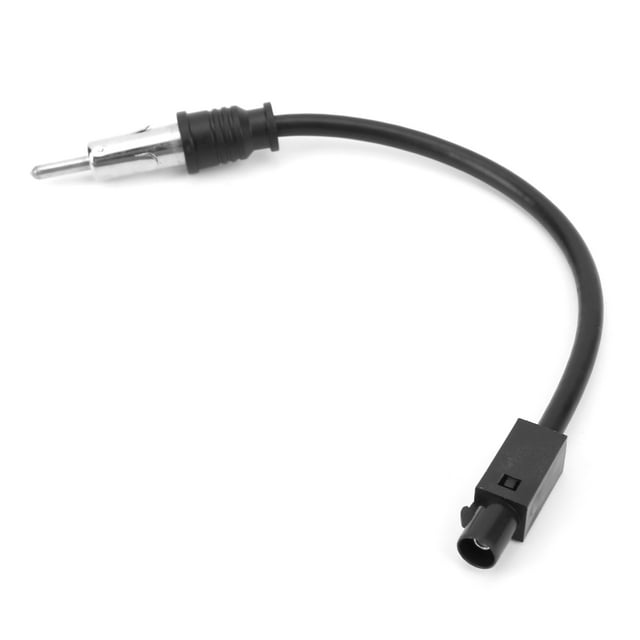 Antenna Adapter Wire Aerial Adapter Cable Simple Installation Modification Maintenance Replacement Black For Auto Parts ANGGREK Otros Vehículos