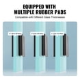 thumbnail image 4 of VEVOR Glass Clamp 4 PCS Rectangle Railing Bracket for 0.31 "-0.47 " Glass Black, 4 of 9