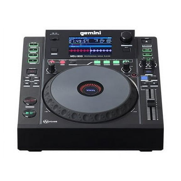Gemini Sound MDJ-900 - Elite Multi-Media Player with Superior Playback, Responsive Controls, and Advanced DJ Tools