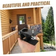 thumbnail image 4 of y 4-Pack Torch Base Outdoor Clamp Bracket Torch Railing Clamp Torch Mounting Bracket Deck Torch Parts Metal, 4 of 5