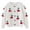 White1, variant on AherBiu Toddler Girls Clothes Open Front Cardigan Button down Crewneck Long Sleeve Knitwear Sweater Tops