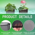 thumbnail image 3 of 4 Piezas De Malla De Planta Acuática, 1.4 Galones Bolsas De Lirios De PVC Transpirables, Ideal Para Jardín De Agua, Patio, Balcón, Reutilizable Y Flexible, Crean Un Entorno De, 3 of 7