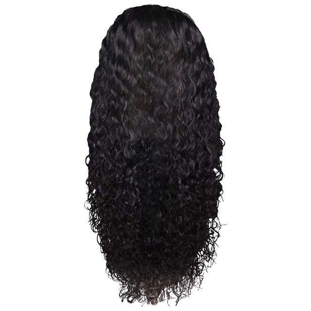 Peluca peruana de pelo rizado, multicolor (60 caracteres)