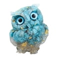 thumbnail image 1 of Figurilla de Búho de Cristal - Set de adornos de resina de colorido búho para escritorio, coche, decoración del hogar y regalos, 1 of 2
