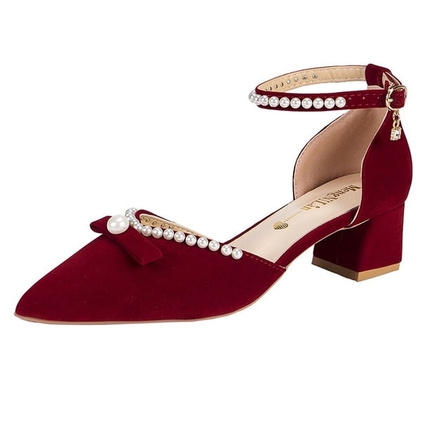 Mujeres Zapatos Estiletos Calzados De Vestir Y Pumps