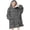 Baseballs Quotes Black Pattern, variant on Baseballs Quotes Black Pattern Flannel Blanket Hoodies for Teens ,Teens Oversize Sherpa Wearable Hooded Blanket Sweatshirt with Super Pockets