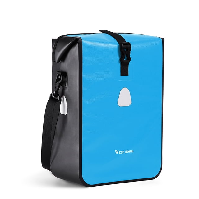 Bolsa de bicicleta bolsa de almacenamiento para montar en bicicleta, gran capacidad, asientos para portabicicletas, bolsas para maletero, equipaje de viaje,